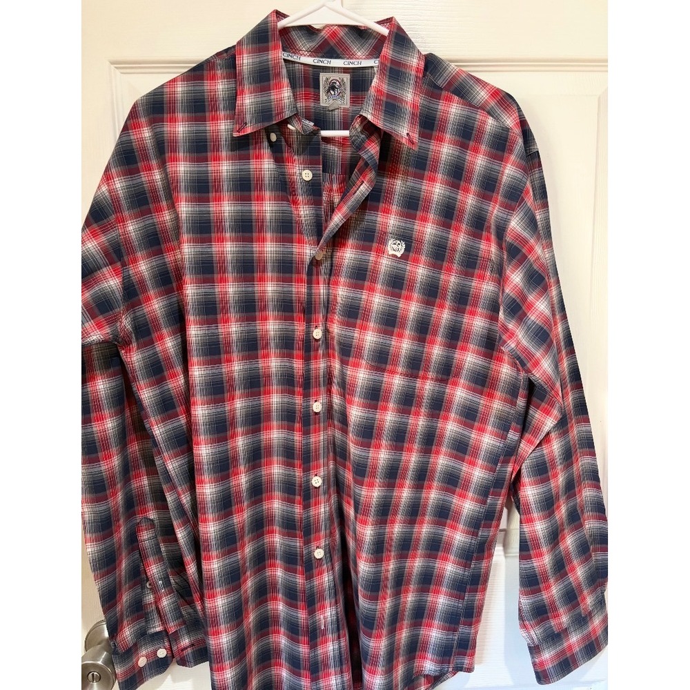 #389 Cinch Long Sleeve Shirt Size Small